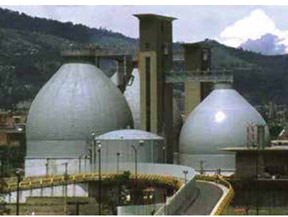 Типовая биогазовая установка на промышленных стоках
